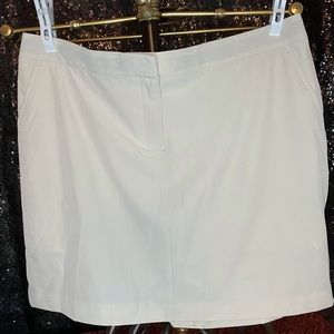 IZOD Khaki Golf Skort